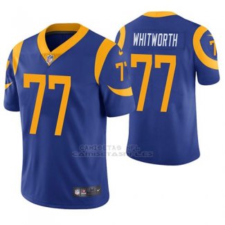 Camiseta NFL Limited Hombre St Louis Rams Andrew Whitworth Azul Vapor Untouchable
