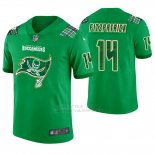 Camiseta NFL Limited Hombre Tampa Bay Buccaneers Ryan Fitzpatrick St. Patrick's Day Verde