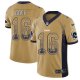 Camiseta NFL Limited Los Angeles Rams Goff Rush Drift Fashion Oro