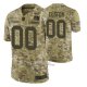 Camiseta NFL Limited New York Giants Personalizada Salute To Service Verde