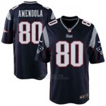 Camiseta NFL Limited Nino New England Patriots 80 Amendola Azul