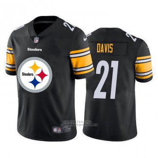 Camiseta NFL Limited Pittsburgh Steelers Davis Big Logo Negro