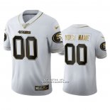 Camiseta NFL Limited San Francisco 49ers Personalizada Golden Edition Blanco