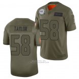 Camiseta NFL Limited Seattle Seahawks Darrell Taylor 2019 Salute To Service Verde