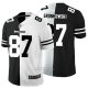 Camiseta NFL Limited Tampa Bay Buccaneers Gronkowski Black White Split