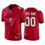 Camiseta NFL Limited Tampa Bay Buccaneers Personalizada Big Logo Rojo