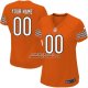 Camiseta NFL Mujer Chicago Bears Personalizada Naranja