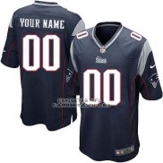 Camiseta NFL Nino New England Patriots Personalizada Azul