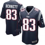 Camiseta New England Patriots Bennett Negro Nike Game NFL Nino
