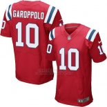 Camiseta New England Patriots Garoppolo Rojo Nike Elite NFL Hombre