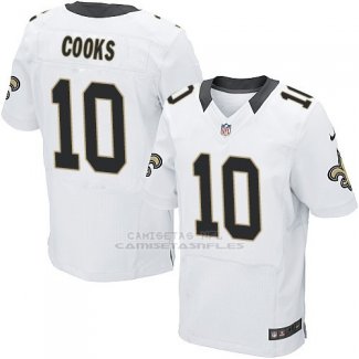Camiseta New Orleans Saints Cooks Blanco Nike Elite NFL Hombre