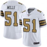 Camiseta New Orleans Saints Mills Blanco Nike Legend NFL Hombre