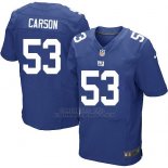 Camiseta New York Giants Carson Azul Nike Elite NFL Hombre