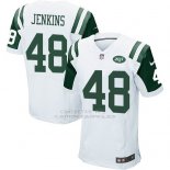 Camiseta New York Jets Jenkins Blanco Nike Elite NFL Hombre