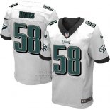 Camiseta Philadelphia Eagles Hicks Blanco Nike Elite NFL Hombre