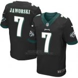 Camiseta Philadelphia Eagles Jawohski Negro Hombre Nike Elite NFL