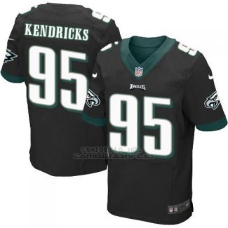 Camiseta Philadelphia Eagles Kendricks Negro Nike Elite NFL Hombre