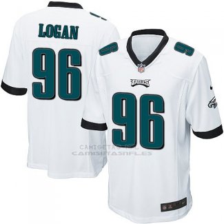 Camiseta Philadelphia Eagles Logan Blanco Nike Game NFL Hombre