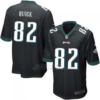 Camiseta Philadelphia Eagles Quick Negro Nike Game NFL Hombre