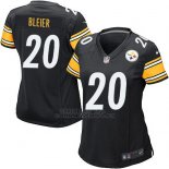Camiseta Pittsburgh Steelers Bleier Negro Nike Game NFL Mujer