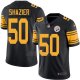 Camiseta Pittsburgh Steelers Shazier Negro Nike Legend NFL Hombre