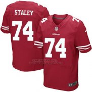 Camiseta San Francisco 49ers Staley Rojo Nike Elite NFL Hombre