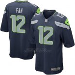 Camiseta Seattle Seahawks Fan Azul Oscuro Nike Game NFL Hombre