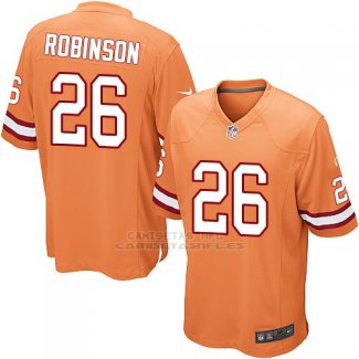 Camiseta Tampa Bay Buccaneers Robinson Naranja Nike Game NFL Nino