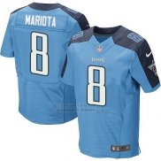 Camiseta Tennessee Titans Mariota Azul Nike Elite NFL Hombre