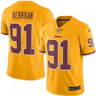 Camiseta Washington Commanders Kerrigan Amarillo Nike Legend NFL Hombre