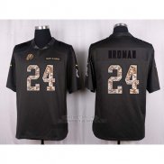 Camiseta Washington Commanders Nroman Apagado Gris Nike Anthracite Salute To Service NFL Hombre
