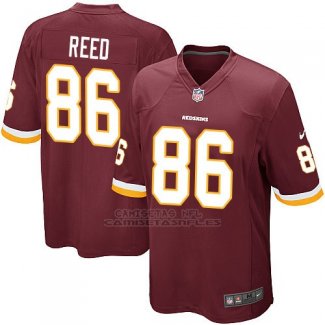 Camiseta Washington Commanders Reed Rojo Nike Game NFL Marron Hombre