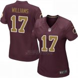 Camiseta Washington Commanders Williams Marron Nike Game NFL Mujer