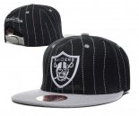 Gorra NFL Oakland Raiders Negro Luz Gris