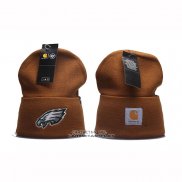 Gorro Beanie Philadelphia Eagles Carhartt x '47 Marron