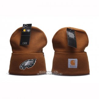 Gorro Beanie Philadelphia Eagles Carhartt x '47 Marron