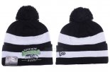 Gorro NFL Seattle Seahawks Blanco Negro