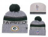 Gorro NFL Verde Bay Packers Gris