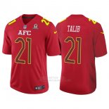 Camiseta AFC Talib Rojo 2017 Pro Bowl NFL Hombre