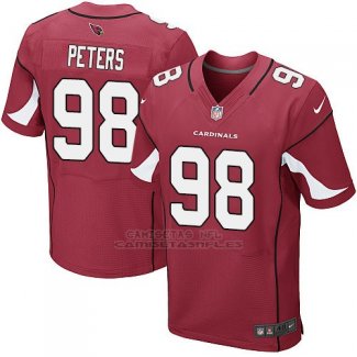 Camiseta Arizona Cardinals Peters Rojo Nike Elite NFL Hombre