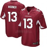 Camiseta Arizona Cardinals Warner Rojo Nike Game NFL Hombre