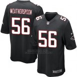Camiseta Atlanta Falcons Weatherspoon Negro Nike Game NFL Hombre