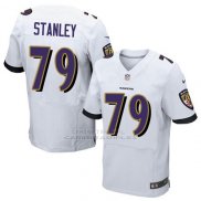 Camiseta Baltimore Ravens Stanley Blanco Nike Elite NFL Hombre