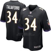Camiseta Baltimore Ravens Taliaferro Negro Nike Game NFL Nino