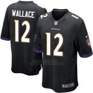 Camiseta Baltimore Ravens Wallace Negro Nike Game NFL Nino