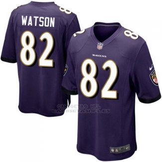 Camiseta Baltimore Ravens Watson Violeta Nike Game NFL Hombre