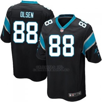 Camiseta Carolina Panthers Olsen Negro Nike Game NFL Hombre