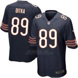 Camiseta Chicago Bears Ditka Blanco Negro Nike Game NFL Nino