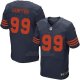 Camiseta Chicago Bears Hompton Apagado Azul Nike Elite NFL Hombre
