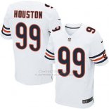 Camiseta Chicago Bears Houston Blanco Nike Elite NFL Hombre
